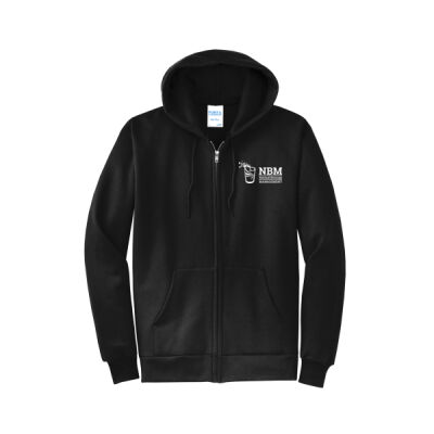 PC78ZH | DTF NBM - Core Fleece Full Zip Hooded Sweatshirt Thumbnail