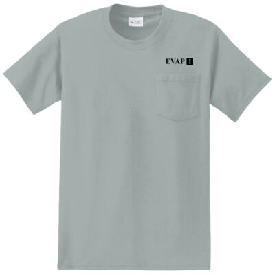 PC61P | Screen Printed EVAP 1  - Essential Pocket Tee Thumbnail